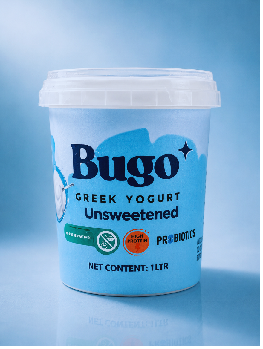 Bugo Unsweetened Greek Yogurt