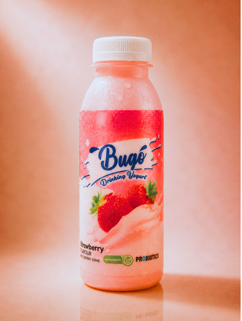 Bugo Strawberry Drinking Yogurt