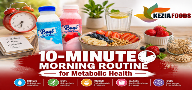 10-Minute Morning Routine for Metabolic Health: The Kezia Way