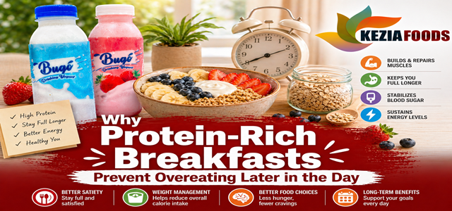 Why Protein-Rich Breakfasts Prevent Overeating Later in the Day
