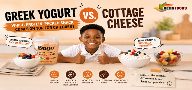 Greek Yogurt vs. Cottage Cheese: Which protein-packed snack comes on top for children