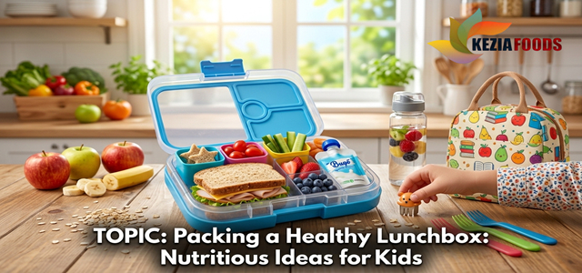 Packing a Healthy Lunchbox Nutritious Ideas for Kids