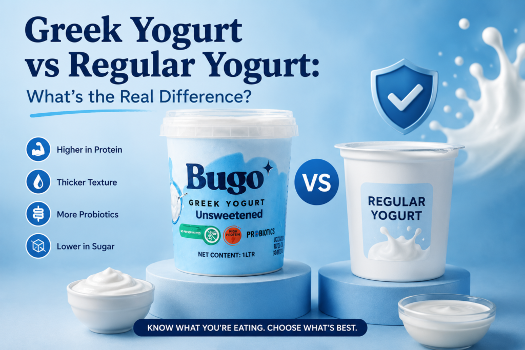 Greek Yogurt vs Regular Yogurt What's the Real Difference